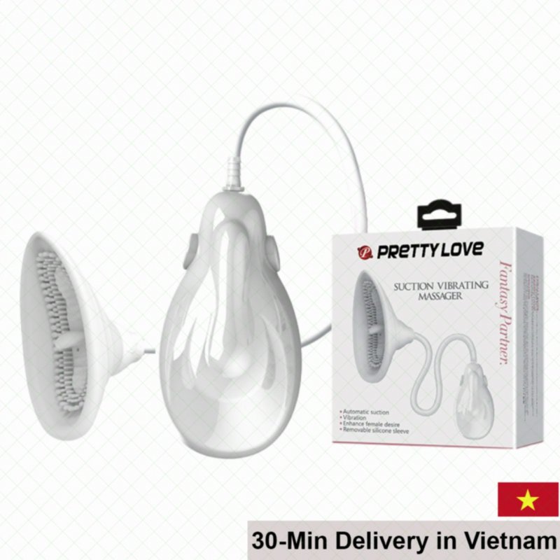 Pretty Love Suction Clitoral Licking Vibrator Silicone 