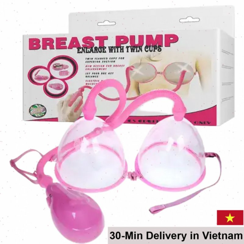 DC67B Silicone Breast Pump with Dual Suction Cups Controller 