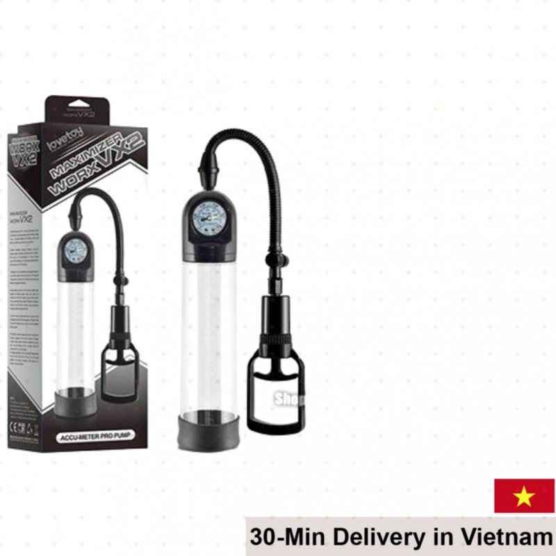 LoveToy Maximizer Penis Exerciser Clear Silicone Male Toy 