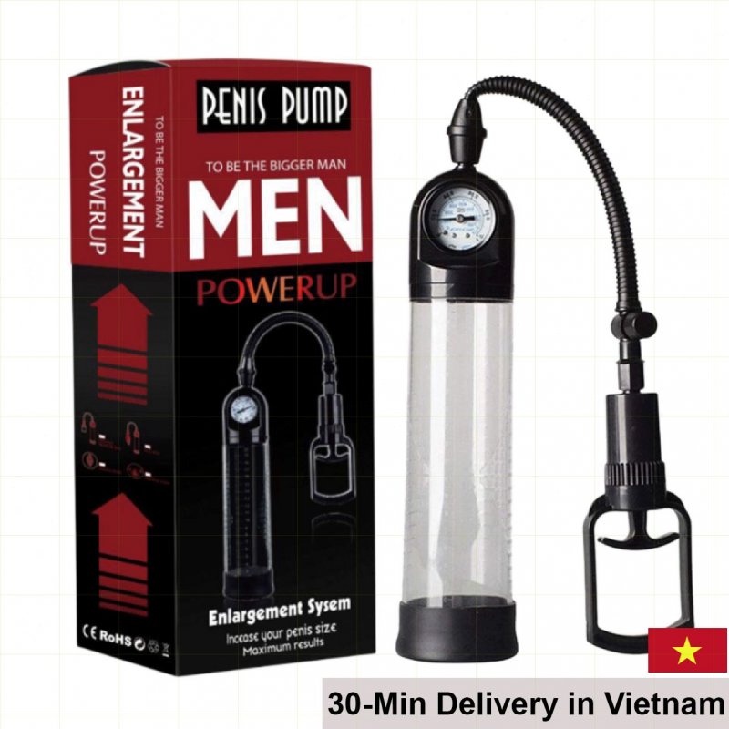 Penis Pump Men Powerup Enhance Size Boost Confidence 