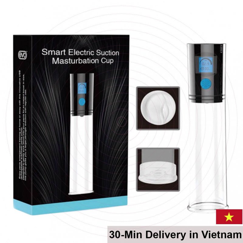 Evo Auto Penis Pump with LCD Vacuum Enlargement System 