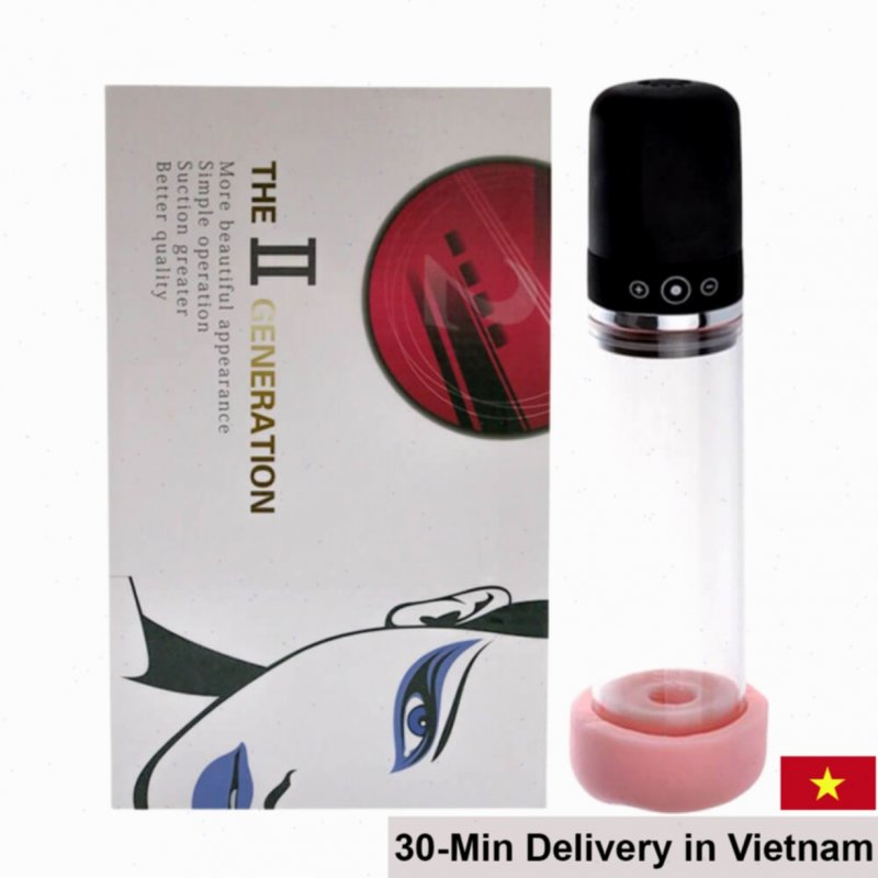 The II Gen Auto Penis Enlarger Pump Easy Pressure Control 