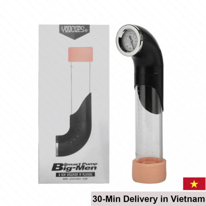 Youcups Smart Pump Big-Men Penis Enlargement Vacuum 