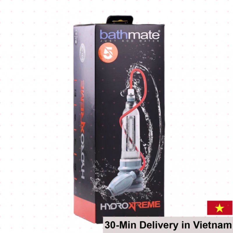 Bathmate HydroXtreme 5 Crystal Clear Penis Enlargement Pump 