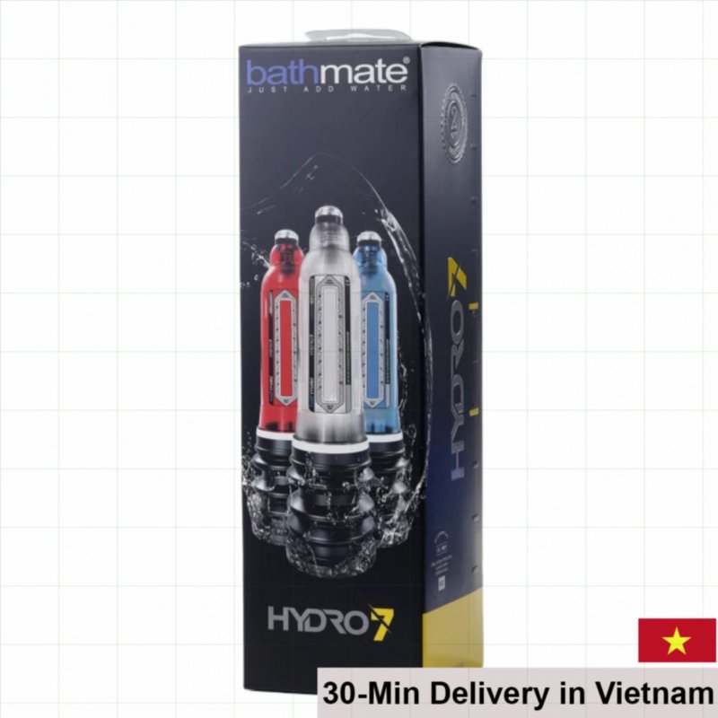 Bathmate Hydro 7 Clear Penis Pump Male Enhancement Confidence 
