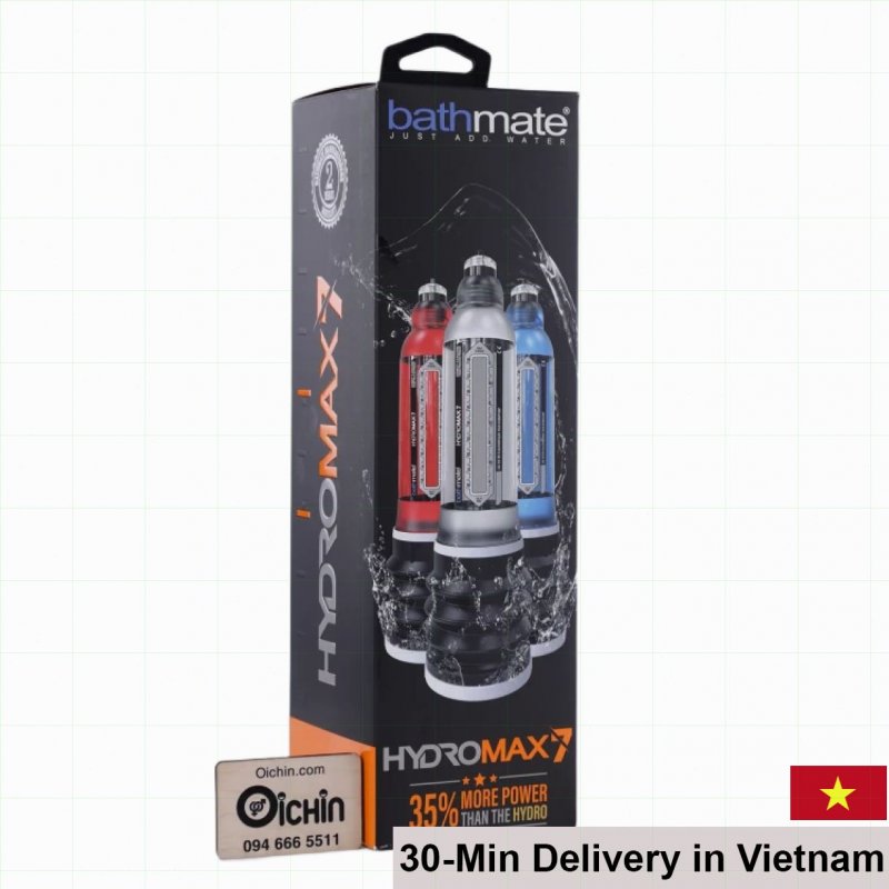 Bathmate Hydromax 7 UK Made Hydraulic Penis Enlarger 