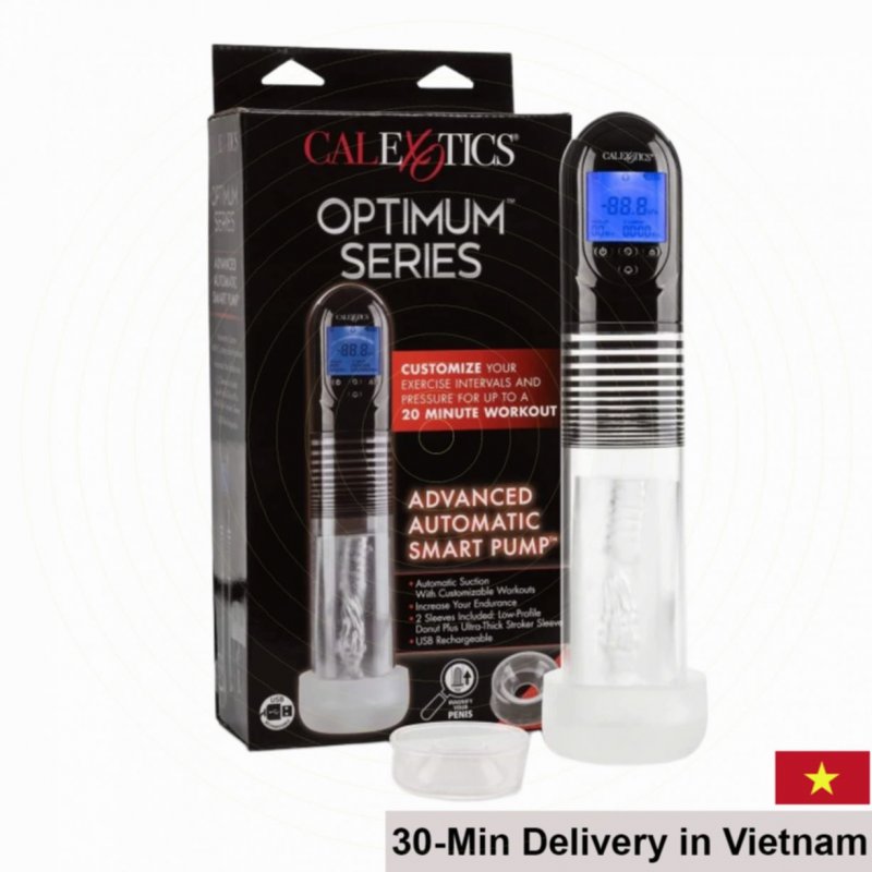 CalExotics Optimum Series Automatic Penis Pump with LED Display 