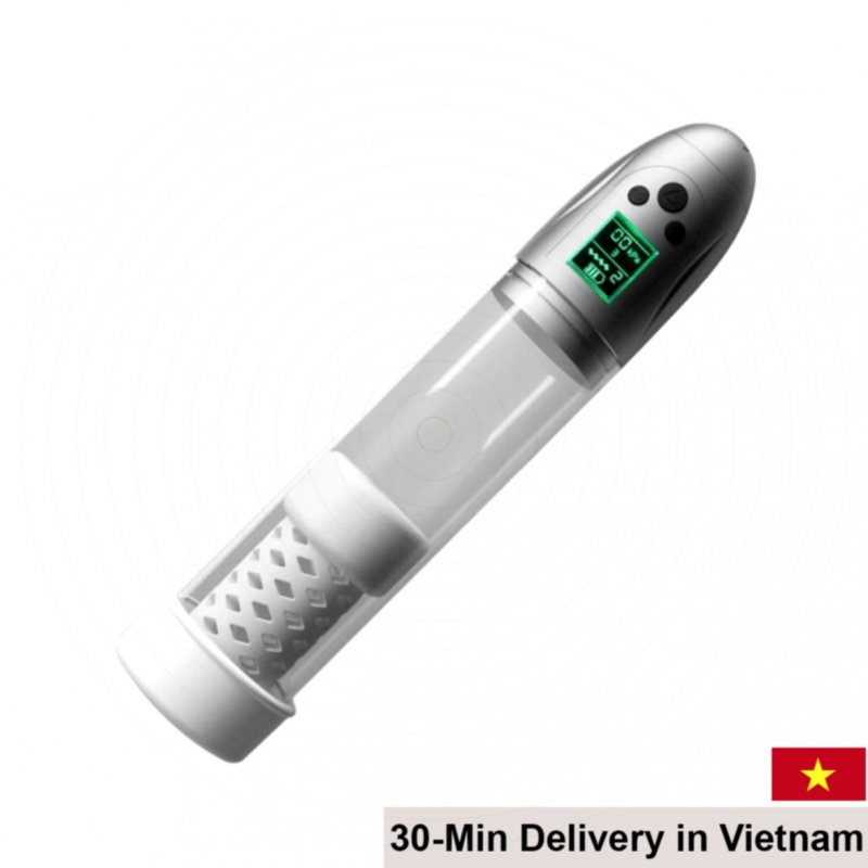 Luoge LG110 LCD Screen Penis Trainer 9 Vibration Modes 