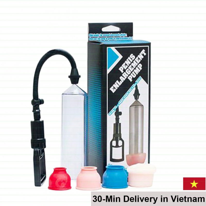 Penis Enhancement Pump Device PVC Silicone Extend Male Performance 