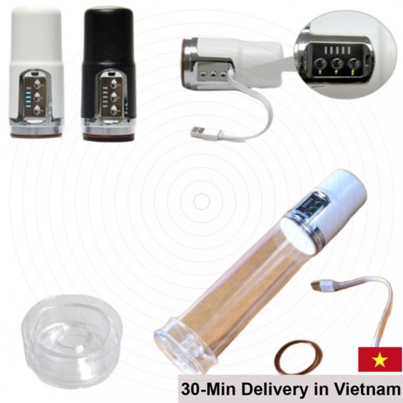 Yeh Hing Auto Vacuum Penis Trainer for Size & Strength 