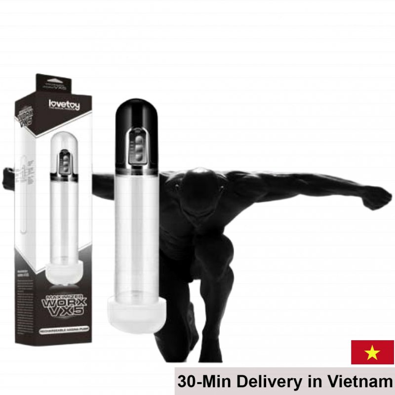 Lovetoys Maximizer Worx VX5 Rechargeable Auto Penis Training Pump 