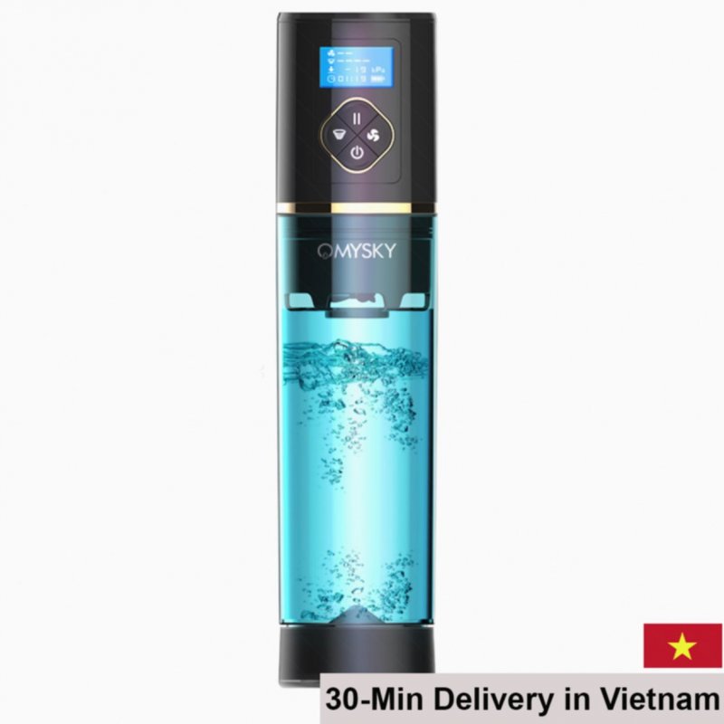 Omysky LCD Display Penis Enlargement Vacuum Pump Device 