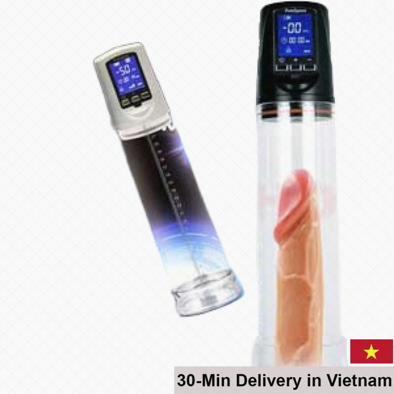 Smart LCD Display Penis Enlargement Pump Auto Sucking Device 