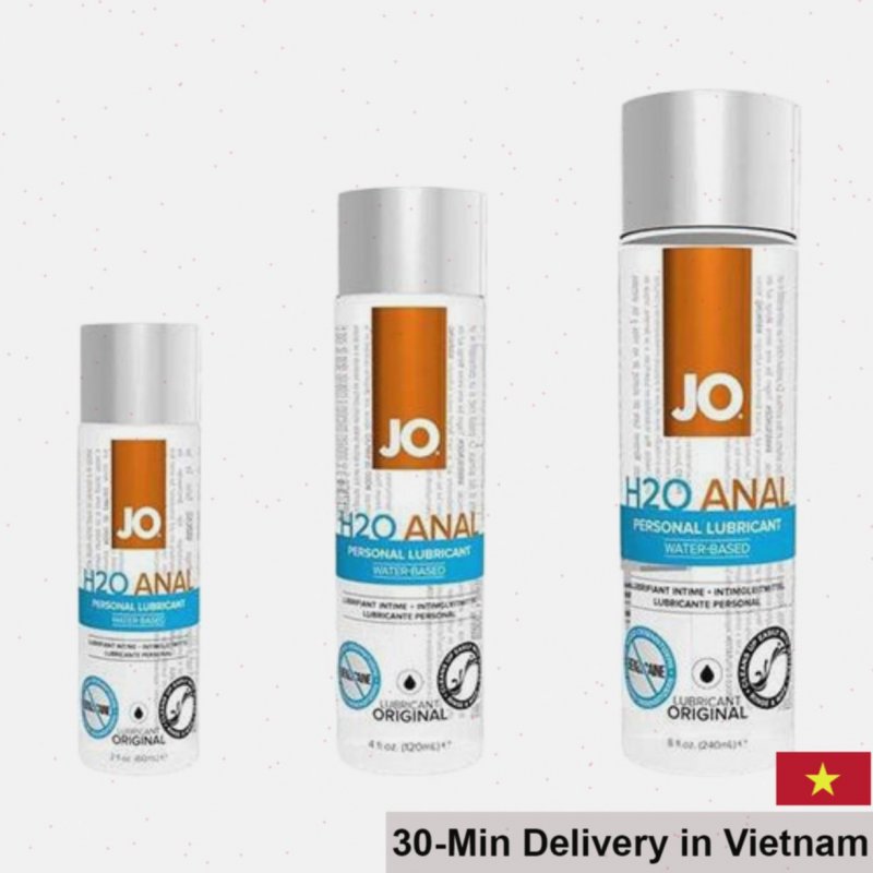 Jo H2O 60ml Anal Lubricant Smooth Long Lasting Safe Formula 