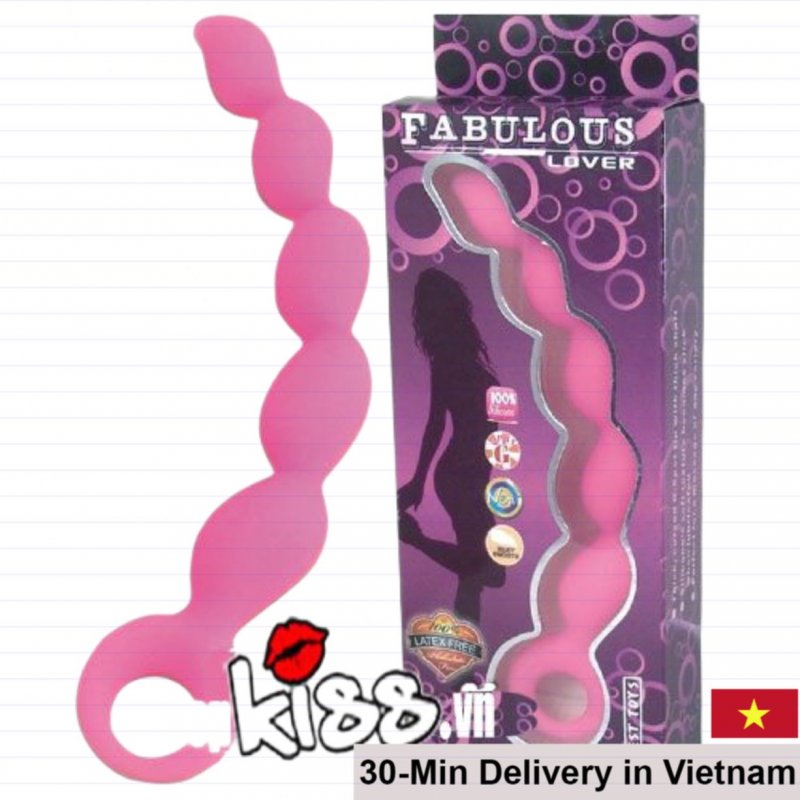 Baile Beaded Waterproof Anal Massager Massage Toy HM09 