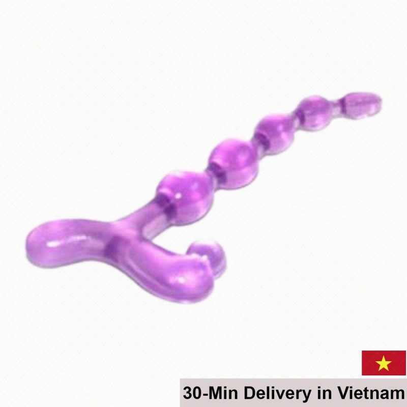 Bendy Twist Anal Massager Premium Polymer Small Beads 