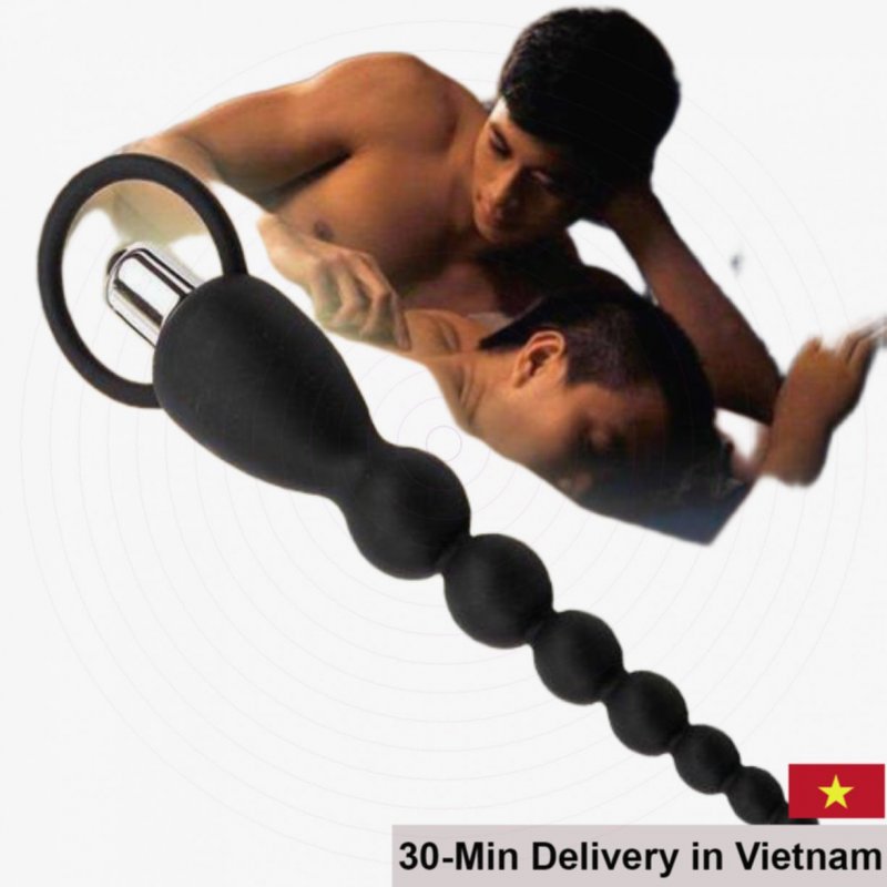 Black Mont Ultra-Soft Anal Vibrator 15cm Silicone 10 Modes Waterproof 