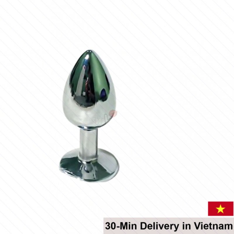 Metal Anal Stimulator Plug Medium Large Size HongKong 