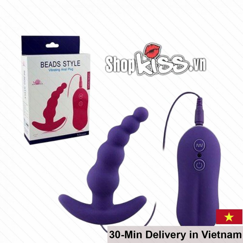10-Mode Anchor-Shaped Vibrating Anal Stimulator Waterproof Silicone 