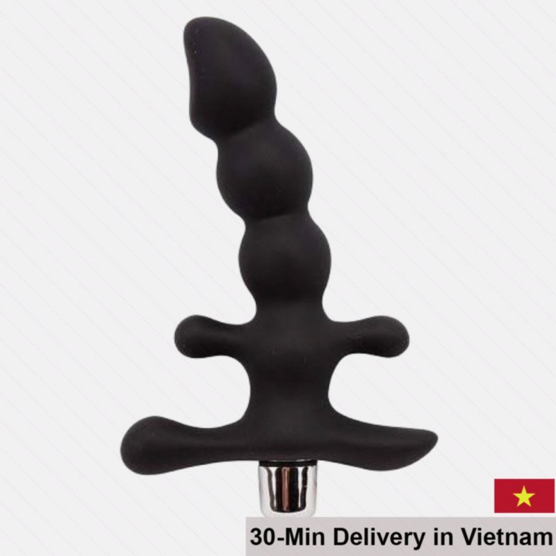 Black Mont Prostate Massager with Vibration Powerful Stim 
