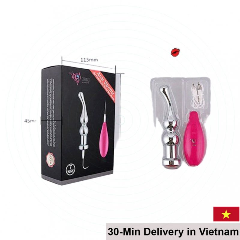 Electric Metal Anal Vibrator for Intense Male Stimulation 