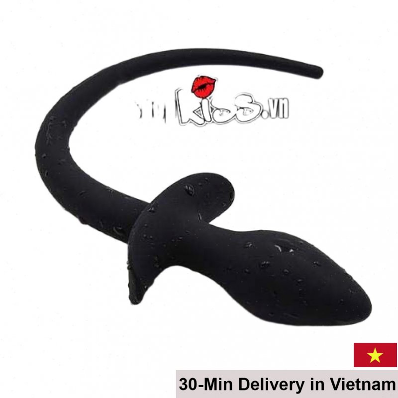 Mouse Tail Anal Stimulator Safe Silicone Gay Lesbian Toy 
