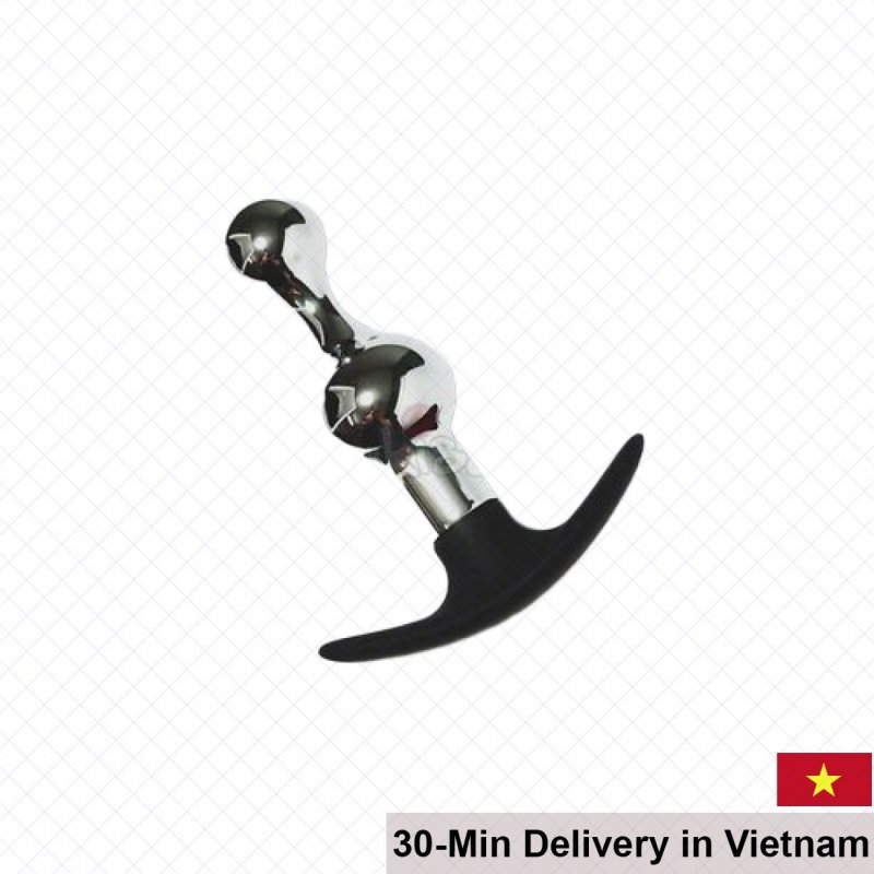 Anchor Metal Anal Plug Gay BDSM Steel Plug Smooth Sensation 