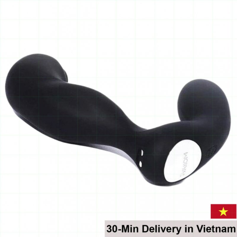 Svakom Iker Prostate Stimulator App Control Black Silicone 
