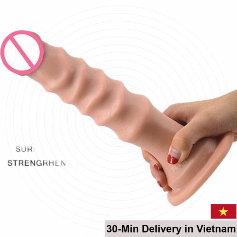 FAAK Ribbed Anal Stimulator for Intense Sensation and Relaxation 