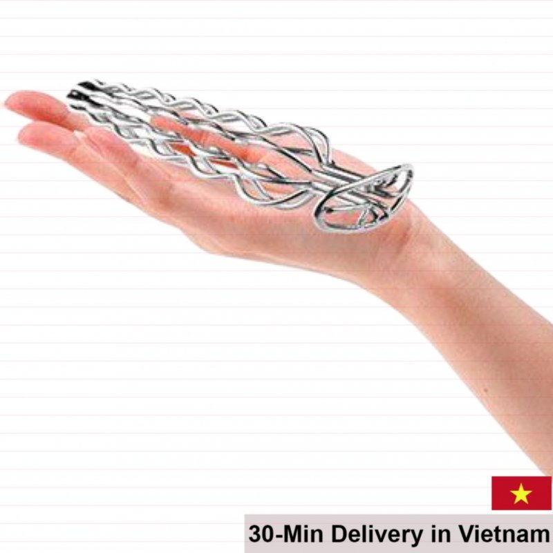 Stainless Steel Hollow Anal Plug Prostate Stimulator 