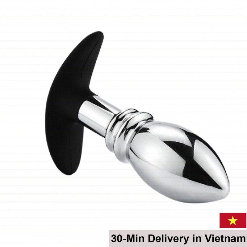 Set of 5 Metal Silicone Anal Stimulators Prostate Massage 