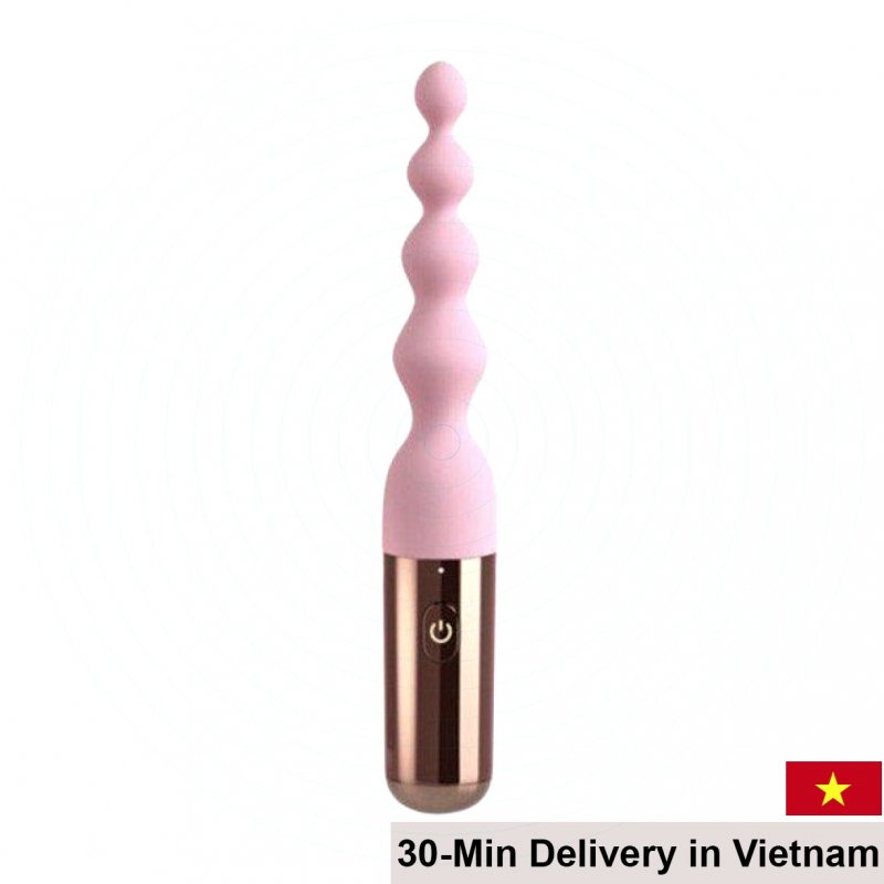 Bead Elementary Anal Vibrator Prostate Stimulator Silicone 