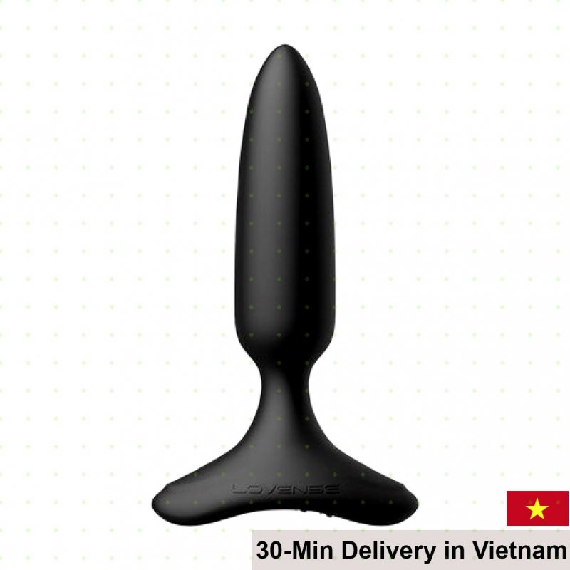 Lovense Hush 2 Remote Control Anal Plug Silicone for Men 