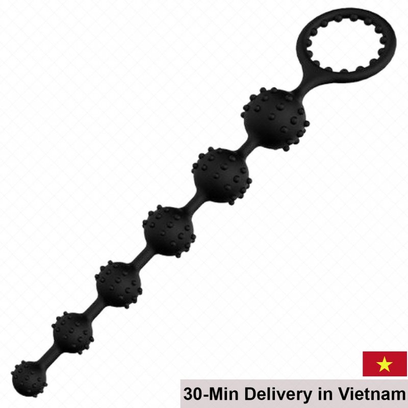 TOTO Spiked Beads Anal Stimulator Chain Enhanced Massage 