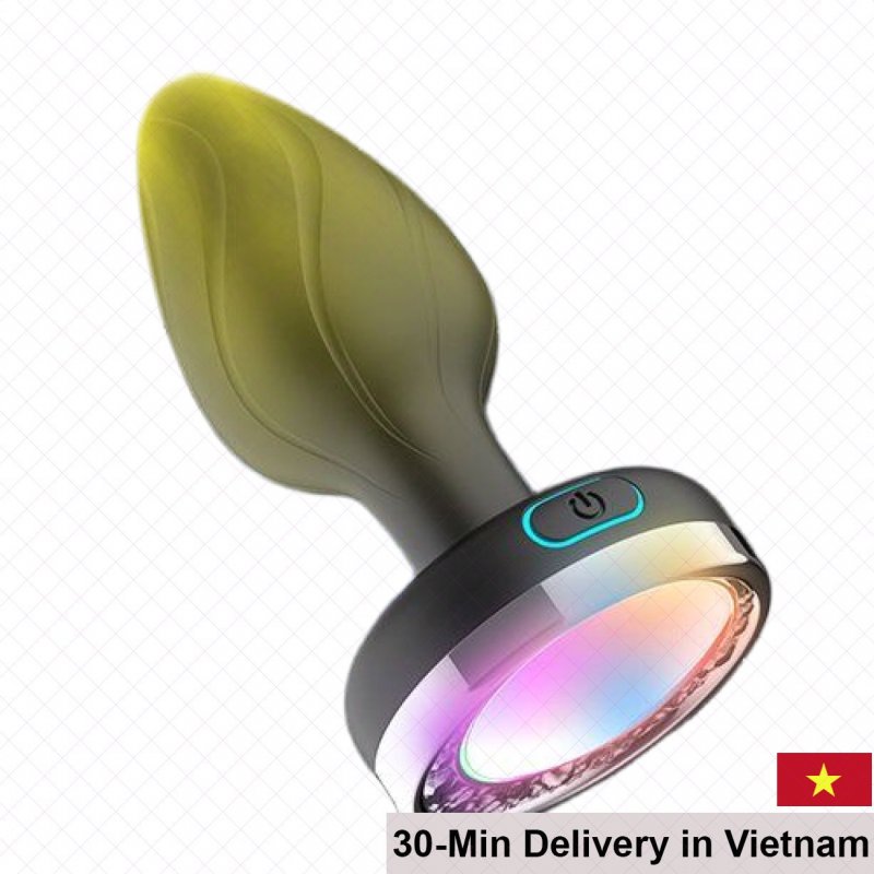 Colorful Dream Luminous Anal Plug Multi-Mode Silicone 