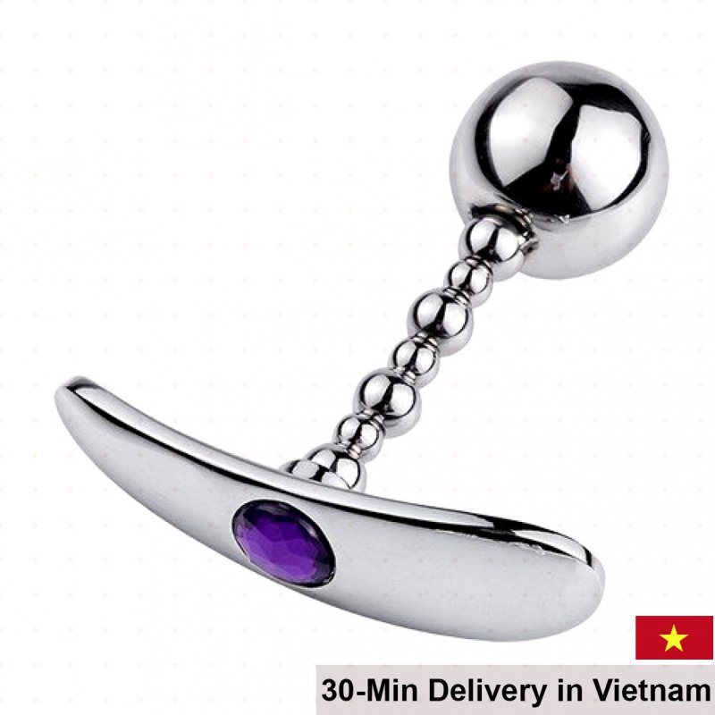 Metal Anal Plug Beads Stimulator For Men Women Couples 
