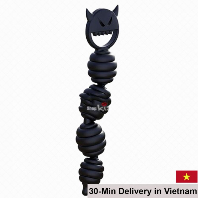 Leten Devil Anal Beads Massage Silicone Safe Pleasure 