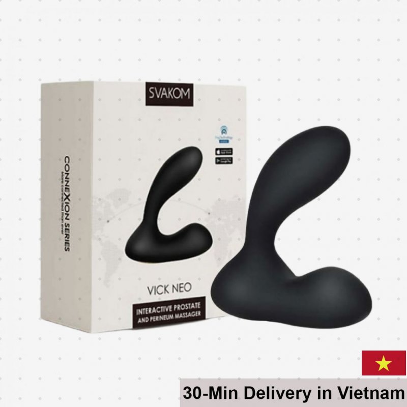 Svakom Vick Neo App-Controlled Multi-Speed Anal Vibrator 