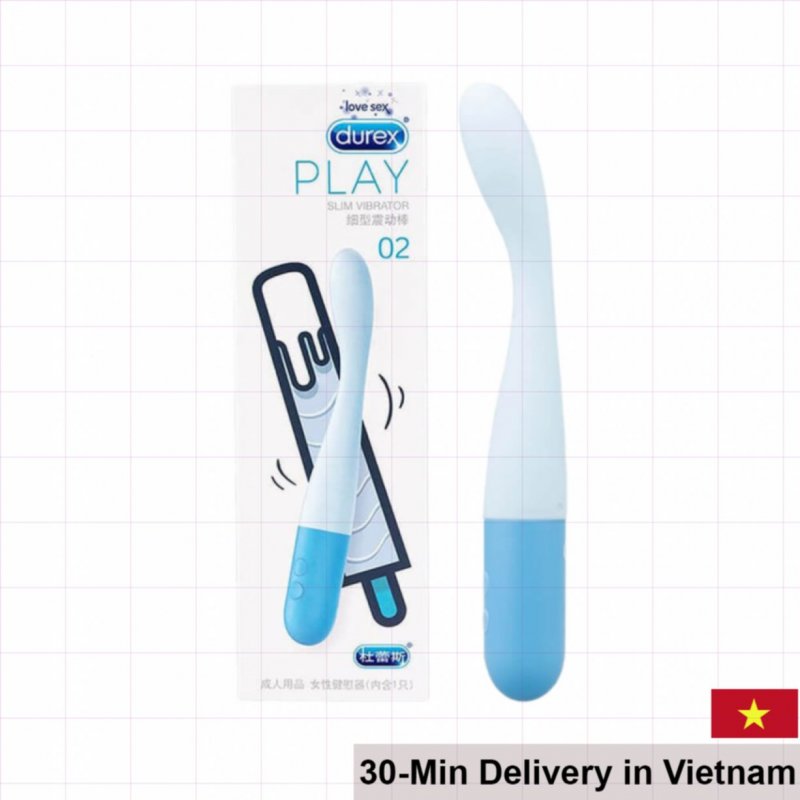 Durex Slim Vibrator 8-mode G-spot stimulator sleek modern female vibrator 