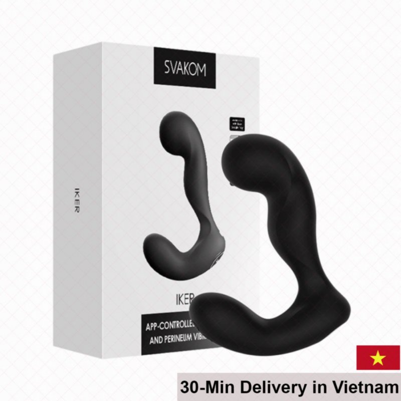 Svakom Iker Dual-Motor Powerful Remote Anal Massage Toy 