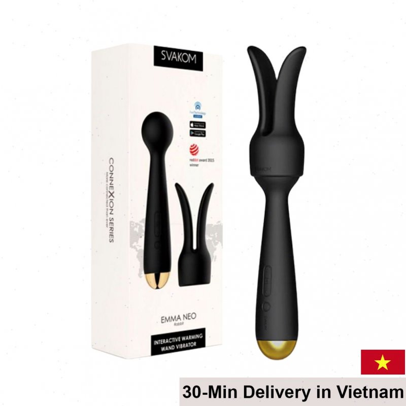 Svakom Emma Neo App-Controlled Rabbit G-Spot Vibrator Pink 