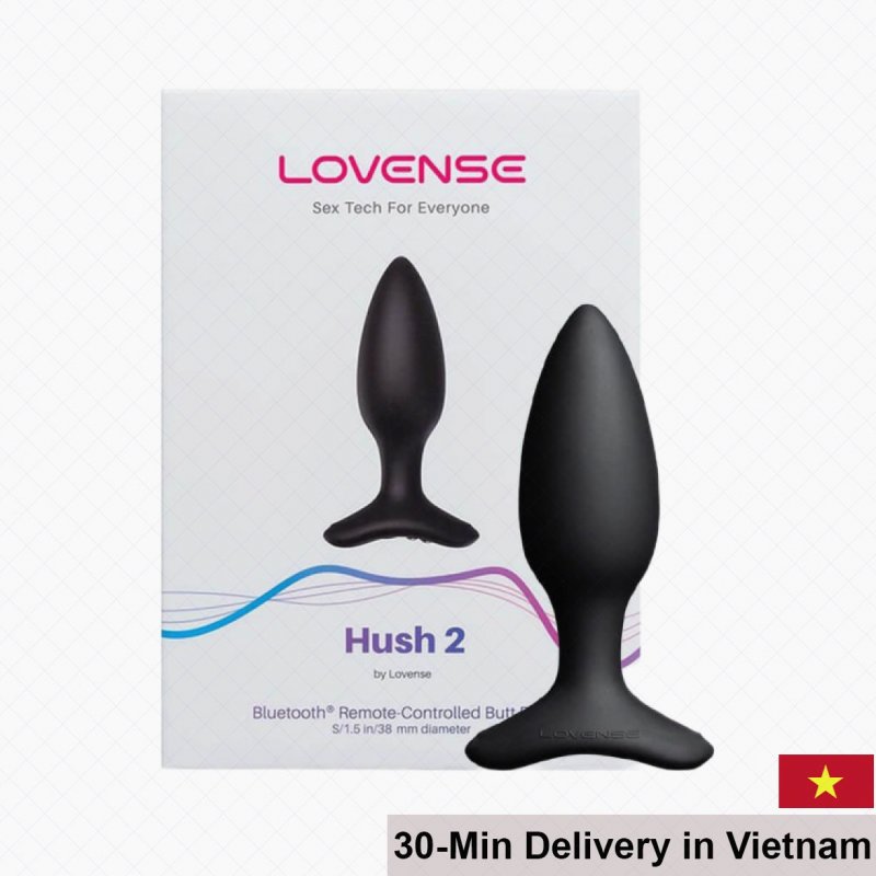 Lovense Hush 2 powerful silent anal egg vibrator 