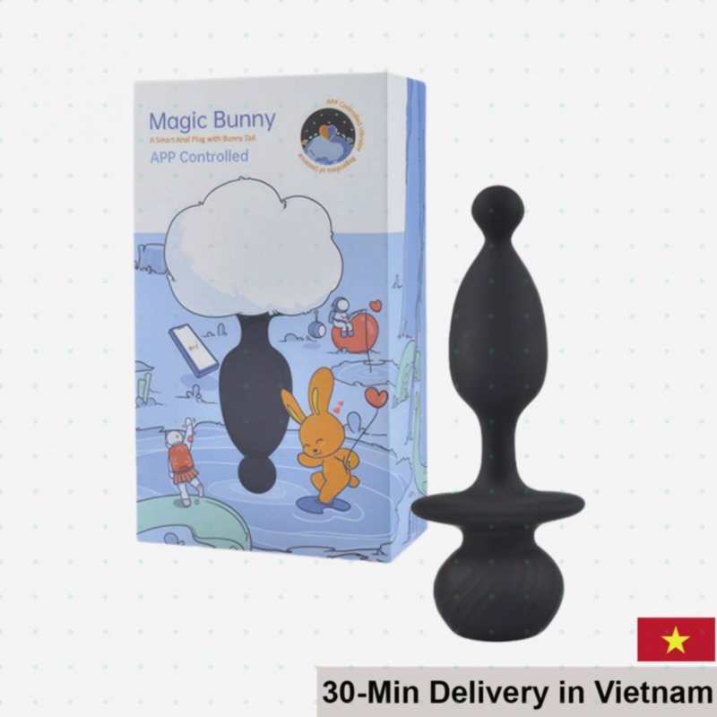 Magic Motion Bunny Anal Vibrator with Rabbit Tail 