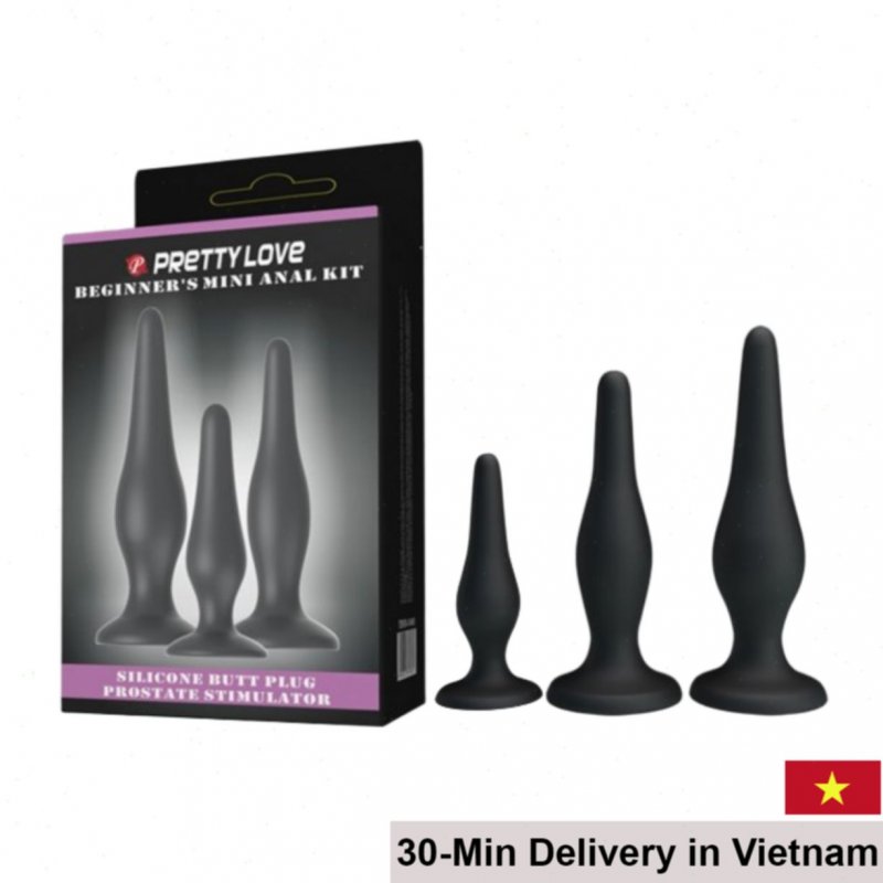 Pretty Love Mini Anal Kit Beginner Friendly Pleasure Set 
