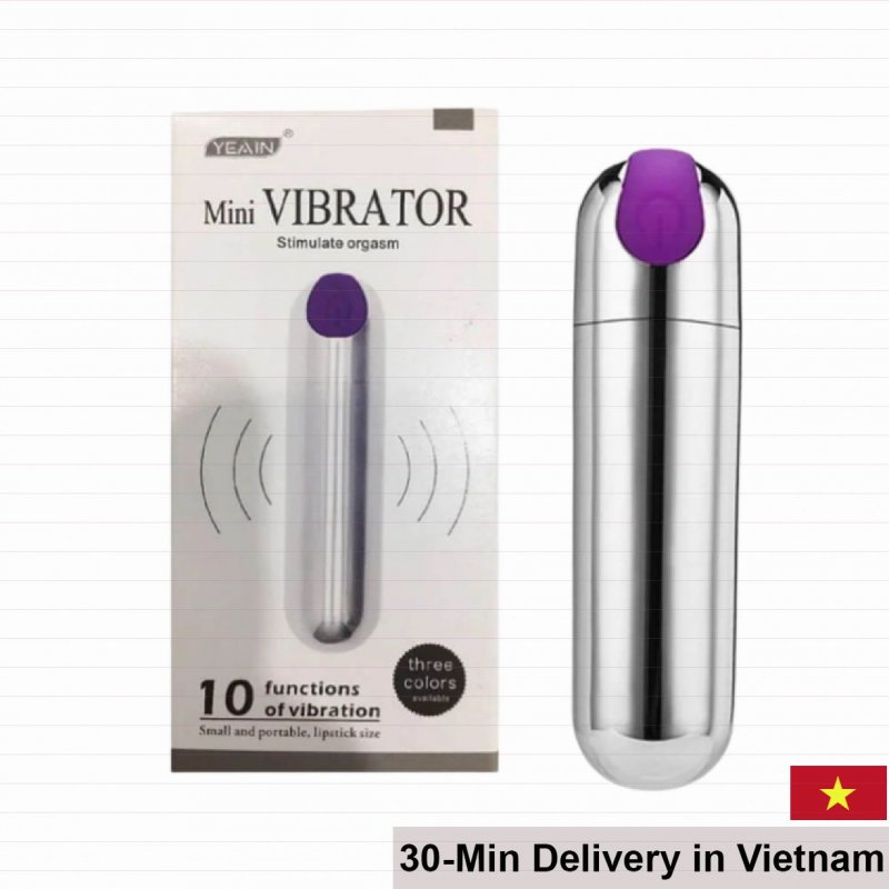 Yeain Mini Bullet Vibrator 10 Speed Compact Pleasure 