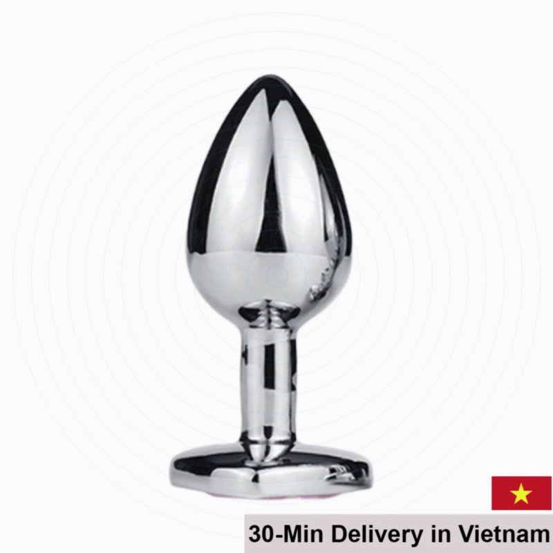 Anal Stainless Steel Plug Smooth Comfortable Fit 