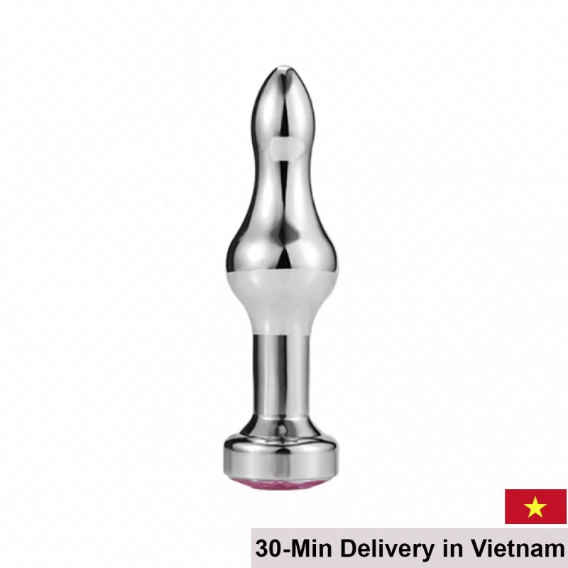 Anal Toy 14 Stainless Steel Spiral Plug Prostate Stimulator 