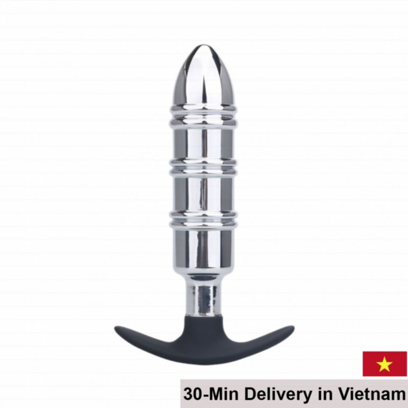 Anal Plug 17 Stainless Steel Bullet Shape Smooth Intense Pleasure 