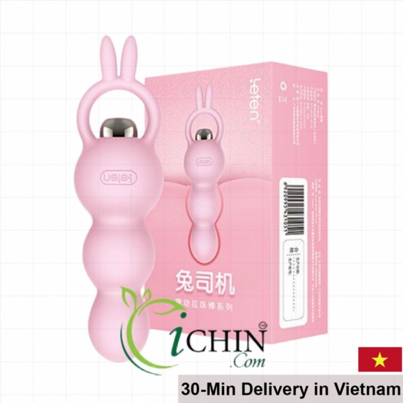 Leten Powerful Silicone Anal Vibration Toy for Deep Stimulation 