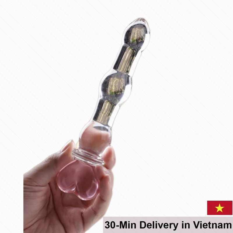 Mizz Zee Transparent Glass Anal Toy For Ultimate Rear Sensation And Fun 